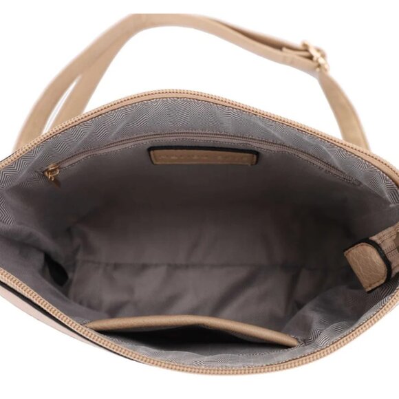 Cow Print Hobo & Crossbody Bag Set – 2pc Vegan Leather Shoulder Bag Purse Combo - Picture 8 of 8